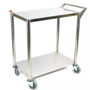 고급 2단 카트(삼면막힘) 일반우레탄바퀴(식당용) (WFK9NNZ)