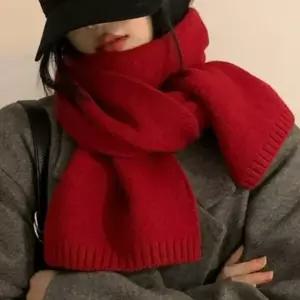 마니포근 색 워머 커플 머플러 니트 목도리 개 선물 무지 심플 여성