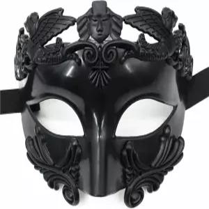 할로윈 마디그라 무도회 코스프레 파티 의상을 위한 남성용 조이피스코 가면 빈티지 로마 그리스 베네치아