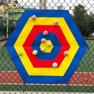 대형 캐치볼 부직포 다트 공던지기 과녁 벽걸이 야구 야외