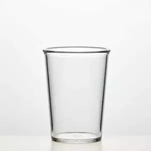 오리스타 14온스 유리느낌 투명컵 X2개 아이스 음료컵 카페음료컵 물컵