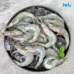 [맛도리] 국내산 신안 급냉 새우 1kg (39미내외) 새우장 새우구이 대하구이