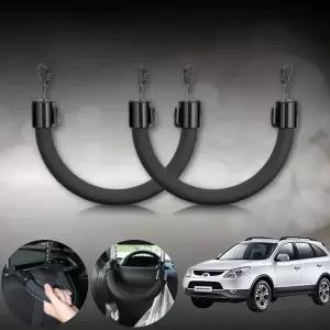 베라크루즈(~11) 3.8 모템 자동차 헤드레스트 안전손잡이 올블랙 2개 승하차보조 어르신 어린이 임산부용