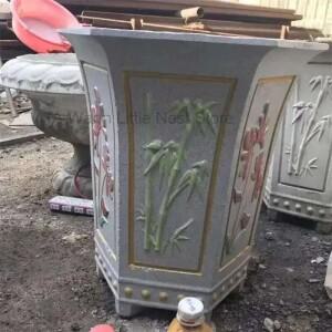 유럽산 시멘트 화분 몰드 재사용 가능 수제 높은 난초 콘크리트 현장 타설 분재 플라스틱 건축