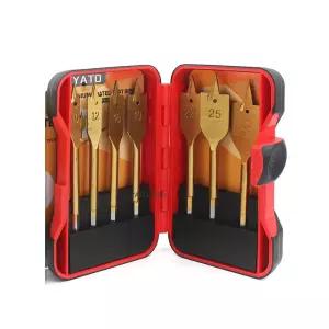 스페이드 나비드릴비트 7P 10mm-32mm 용 홀커터 날 육각생크 공구세트