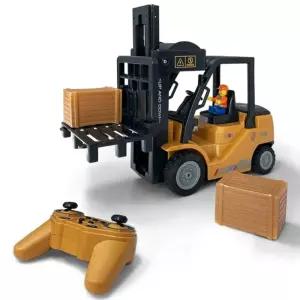 어린이 무선조종 중장비 RC 지게차 작동완구