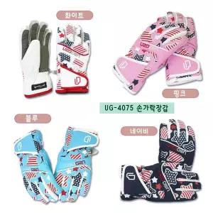 영창레포츠 UG-4075 성조기 별 유아동 손가락장갑 남녀공용 스키 눈썰매 /겨울철 방한