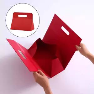 선물 포장 종이백 봉투 고급 튼튼한 쇼핑백 크라프트 가방 각대