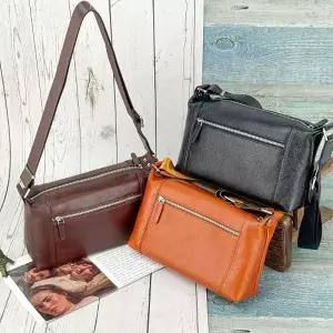 어반백 여성크로스백 클래식 무드 가죽 스퀘어 크로스백URB_NB19