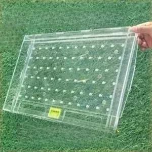 육묘 모종 트레이 플레이트 파종 삽목 식물 온실 미니 판