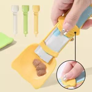 고양이 츄르스푼 3종세트 반려동물 간식 수저 숟가락