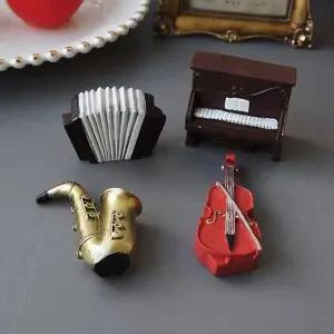 엔틱 KLO841A6 미니어처 스타일 악기 4P 세트 고품질 인테리어