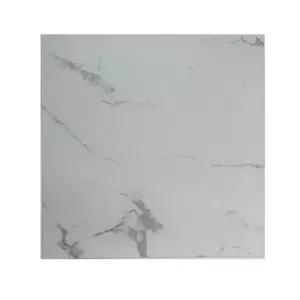 ZIPAN 셀프로 붙이는 접착식 바닥 데코타일 60cm낱장 사무실 거실 현관 베란다 주방 602