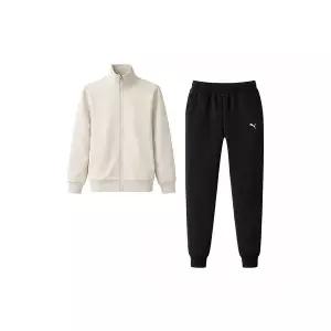 푸마 PUMA 클래식 스웨트 트랙수트 남성 트레이닝 세트 플리스 기모 운동복 짐웨어 런