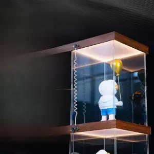 피규어 케이스 아크릴 led 조명 진열장 먼지커버 장식 대형