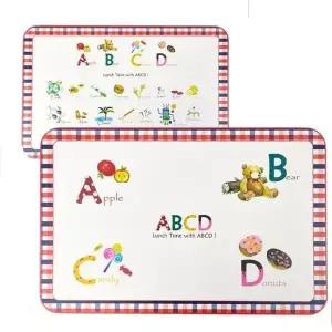 [핫트랙스]아동용 양면 식탁매트 키즈 ABCD(WFFL64Y)