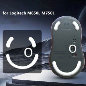 무선 블루투스 게이밍 마우스 풋 스티커 스케이트, M650L, M750L, 노트북 컴퓨터, E 스포츠 게이머용