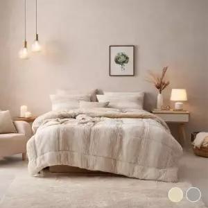 [롯데백화점]박홍근홈패션 모먼트 10mm 장모 극세사차렵이불 퀸(Q) 200X220cm 1장 (2컬러)