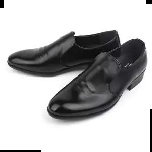 남성드라이빙슈즈 끈없는 남자 구두 키높이 고무창 신사화 면접 출퇴근