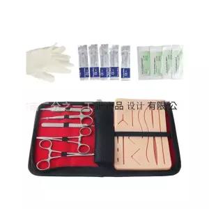 외과 봉합 의료 세트 훈련용 키트 연습 실리콘 제품 패드 도구 실습