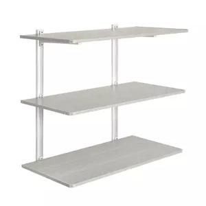 웰렉스 알루목 벽 시스템 세탁실 베란다 선반 (1단) 폭 30cm ALM 1단/2단/3단