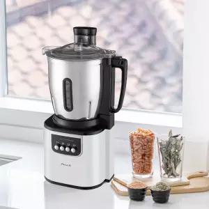 신일 국내제조 고강도 티타늄 칼날 대용량 4.5L 스테인리스 용기 초고속 믹서기 블렌더