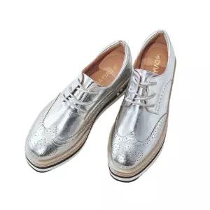 여성 키높이 신발 통굽 통굽슈즈 운동화 리얼가죽 슬립온