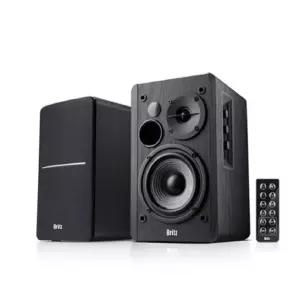 브리츠 유무선 2채널 Hi-Fi 북쉘프 PC 컴퓨터 블루투스 스피커 무선리모컨 TV 광단자 생일 스피커 선물