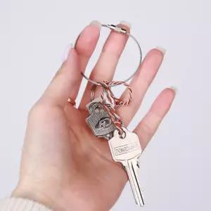 기프트 인도공예품 선물용품 링 포켓몬스터캐릭터 정전기방지스티커 포켓몬가방고리 핸드폰잡는거 화밍이가방고리 어린이가방장식 핸드밀세트 포켓몬스터캐릭터상품 키링부자재 실버 와이어 키링