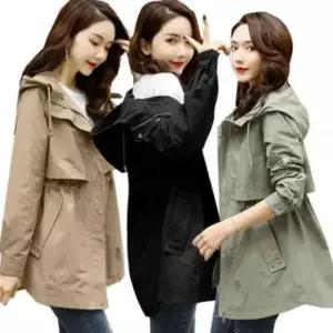 여성봄후드야상점퍼여자가을바람막이자켓