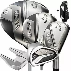 캘러웨이 NEW(25) 레바 여성용 풀세트 9개+골프백포함(블랙BK)