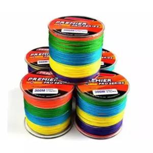 낚시용품 프로시리즈 오색 합사줄 300미터 대용량 PE줄 낚시줄