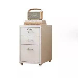 심플철제서랍장 서랍장 다용도 3단 캐비넷 4단 협탁 이동식 2단 심플한 소형