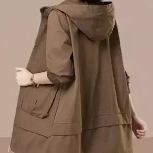 봄가을 여성 트렌치코트 중장년 여성복