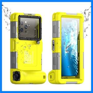 다기능 내구성 방수 15m/50ft 범용 6.9인치 방수 휴대폰 케이스 IP68 전문 다이빙 사진 촬영