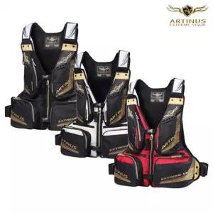 아티누스 25년 신형 낚시구명복 구명조끼 3컬러 AV-154 블랙 화이트 레드