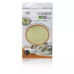 [콩심팥심]찜 실리콘 시트 사각 찜요리 찜판 50cm 깔개 면포