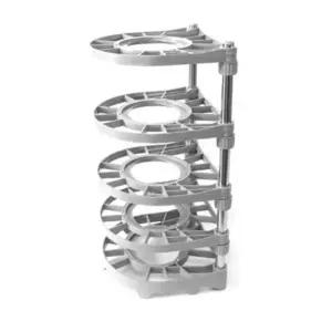 정리대 5단 거치대 플라스틱 프라이팬 후라이팬 선반