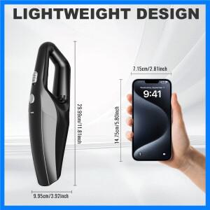 유선 휴대용 미니 자동차 진공 청소기 고출력 12V 다목적 소형 가정용 펌프 차량용