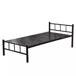 원룸철제침대프레임 싱글침대 학생용 철제침대갈빗살 낮은침대 수납형