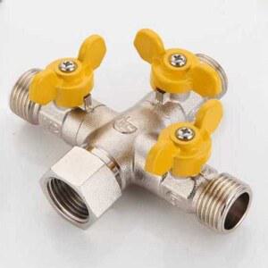 수도분배기 커넥터 3구 밸브 연결 6구 수도꼭지 연장