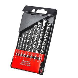 1세트 다기능 콘크리트 벽 시멘트 벽돌 드릴 비트 합금 임팩트 직선 샹크 건설용