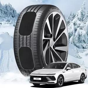 쏘나타 디엣지 붙이는 스노우체인 캐치스노우 타이어 패치 스파이더 이지링 자동차 차량 작물 우레탄