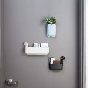 무타공 벽걸이선반 현관 냉장고 자석선반 다용도 정리