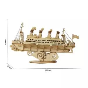 창의블록 나무로 만드는 정교한 크루즈 유람선 창의력 아빠와함께 DIY