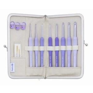 튤립 에티모 무라사키 코바늘 TED 001 로즈 단품 골드 Rose 레이스