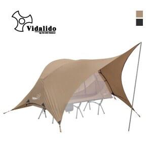 샤크팡 야전침대 비달리도 텐트 블랙 코트텐트 인용 캐노피 캠핑