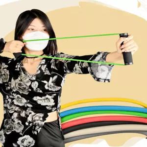 활 강도 국궁 자세 훈련 밴드 트레이너 양궁 연습 라텍스 인장