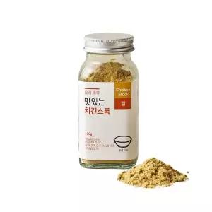 옥수수 전분없는 국내산 닭고기 치킨스톡 글루텐 프리 쌀국수 육수 단백질 저지방 저염 가루 파우더 100g