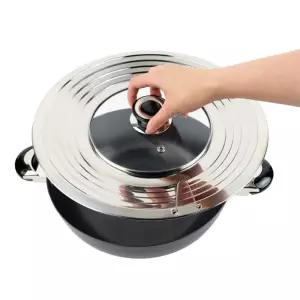 바라던리빙 스텐유리 멀티커버 후라이팬커버